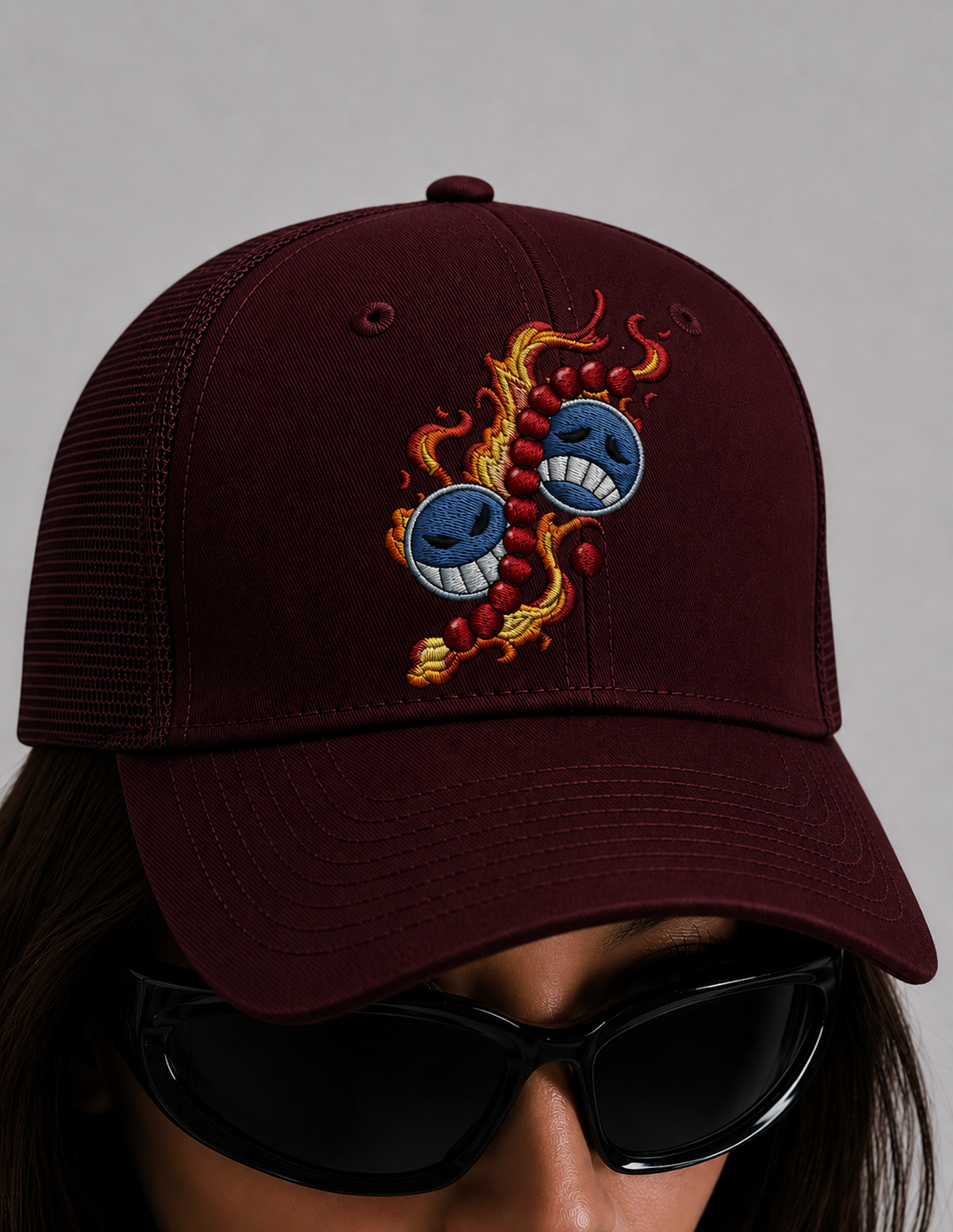 FireFist "Portgas D Ace " : Embroidery Cap