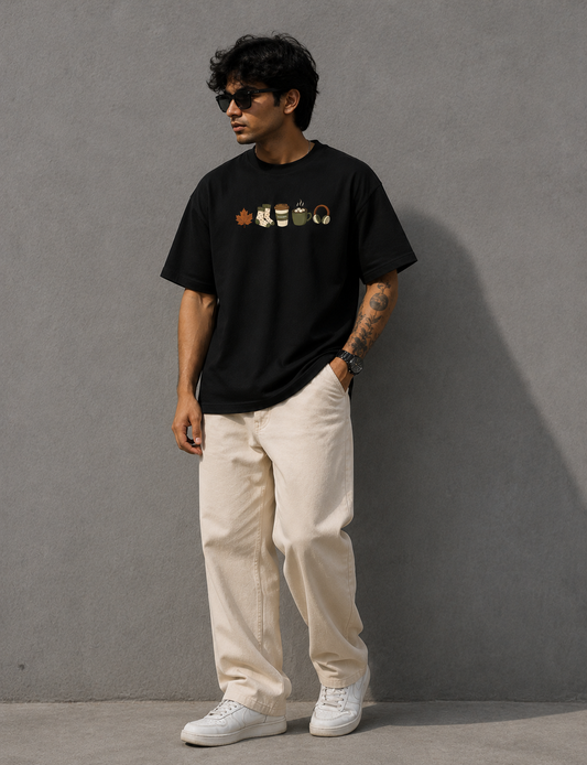 Coffee Club : Oversize T-Shirt
