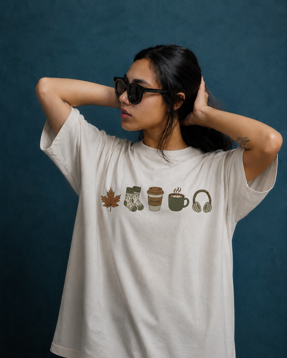 Coffee Club : Oversize T-Shirt