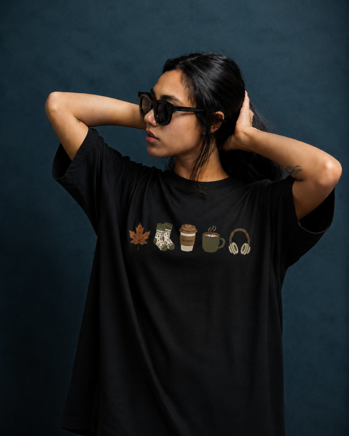 Coffee Club : Oversize T-Shirt