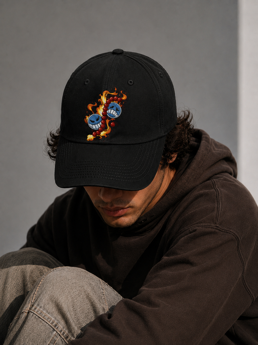 FireFist "Portgas D Ace " : Embroidery Cap