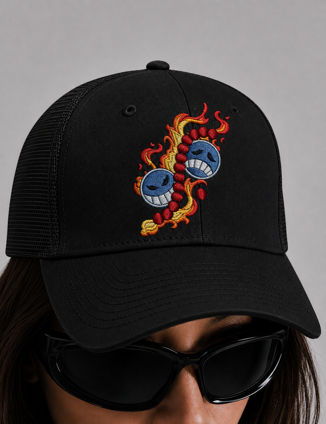 FireFist "Portgas D Ace " : Embroidery Cap